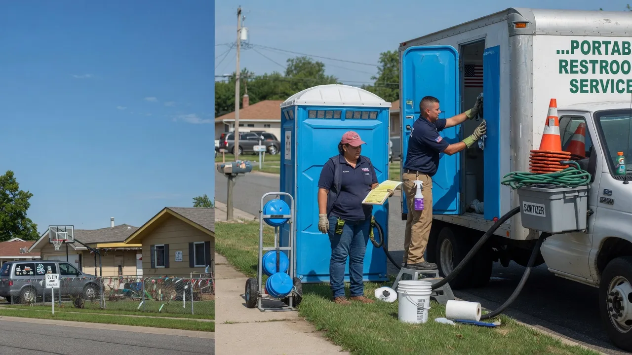 Portable Toilet Rental in Harrison City, PA near me